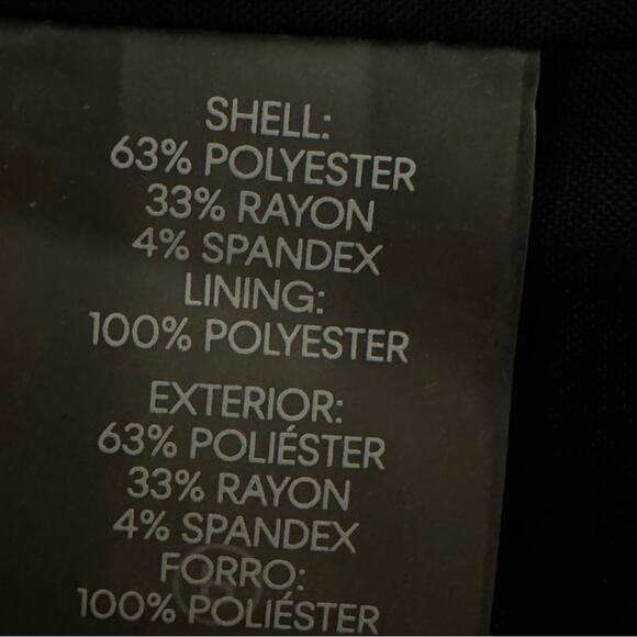 Calvin Klein black two button blazer jacket size 14
b11 - Picture 4 of 5